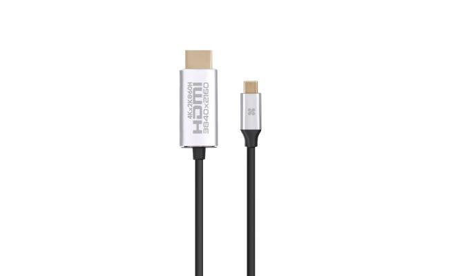 Promate HDLink-60H USB-C to HDMI Audio Video Cable with Ultra HD Support